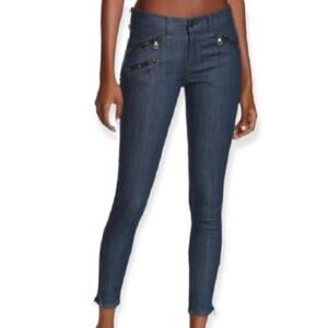 Rag & Bone Alice Moto Zip Skinny Jeans Size 25